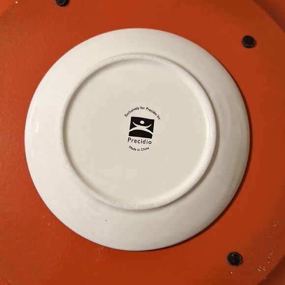 Precioso Set of 4 Paris No 5 Soirée Couture Mini Petite Dessert Stiletto Plates - Picture 9 of 9